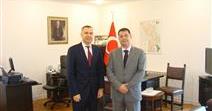 Our General Manager Mr.Barış Yılmaz had an interview with Mr. Mehmet Selim KARTAL who is The Ambassador of Moldova in his office