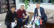 Mr. Otabek Imamov who is director of Uzbekistan Luxeliv LTD Compony and Mr. Dr. Azamet visited our company.
